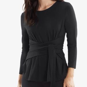 M.M. Lafleur Women's The‎ Walker Top - Knit
Crepe Black Size Medium